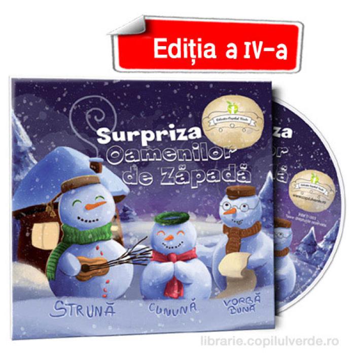 Surpriza Oamenilor de Zăpadă  (vol. 1 al seriei) - CD PERSONALIZAT